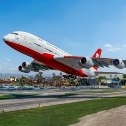 Turbo Flight Airplane Game 3D icon